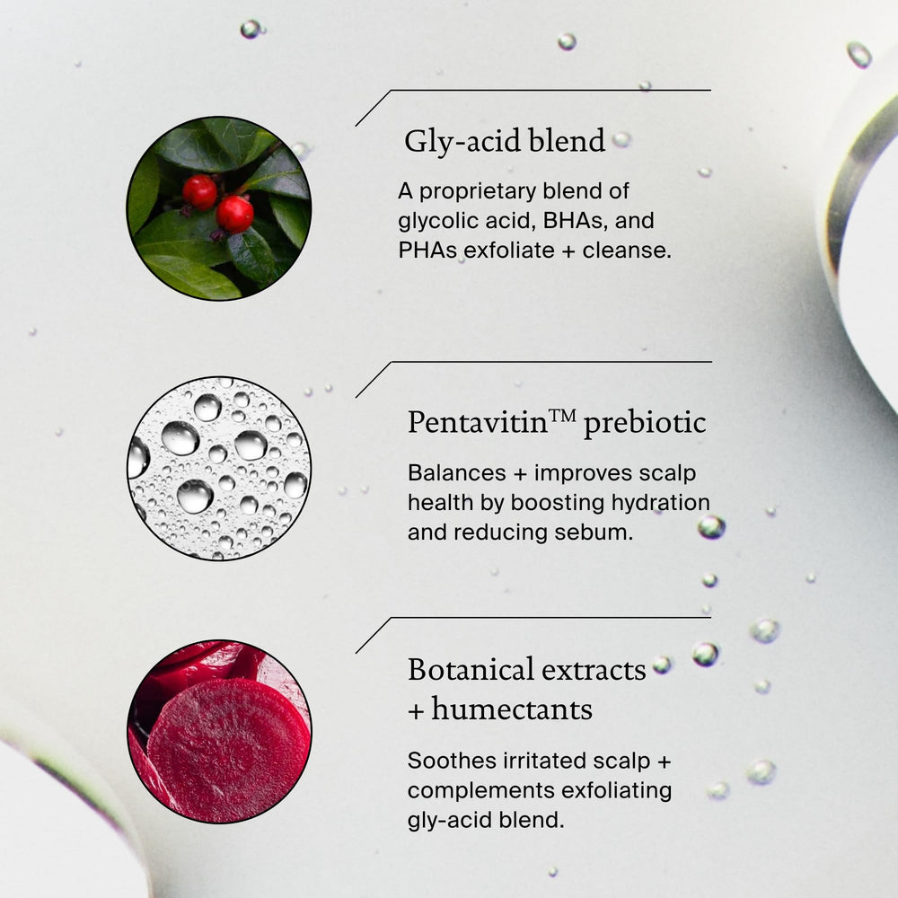 Living Proof Scalp Care Exfoliator bottle hero with premium packaging.