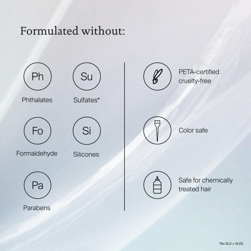 Living Proof Triple Bond texture close-up reveals creamy, easy-to-spread formula.