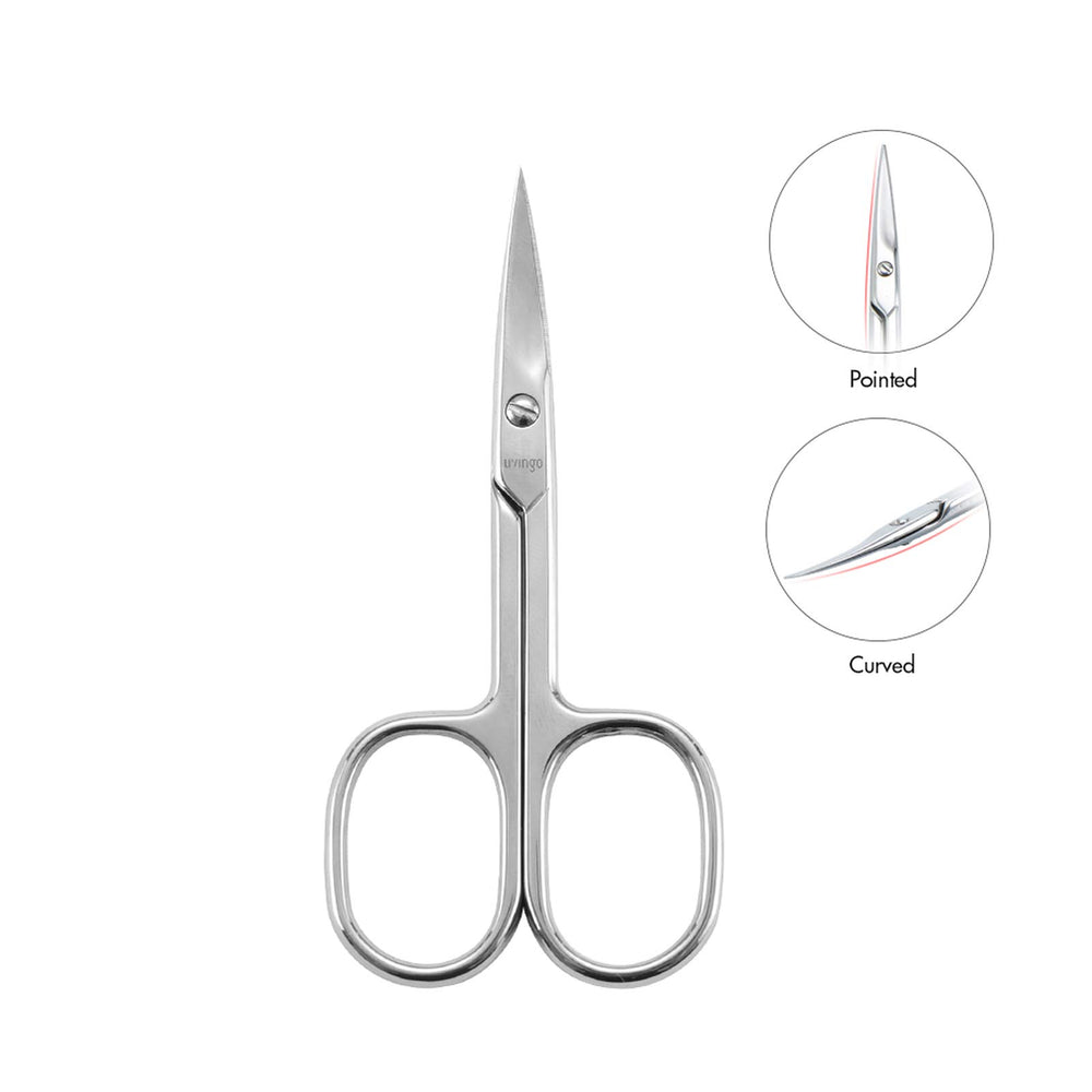 LIVINGO Premium manicure scissors multi purpose cuticle nail for nails and dry skin