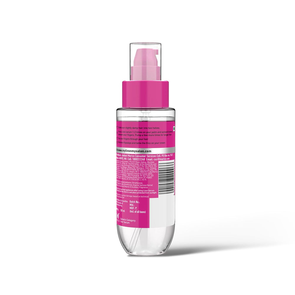 Livon Suero, uso diario para cabello más saludable.