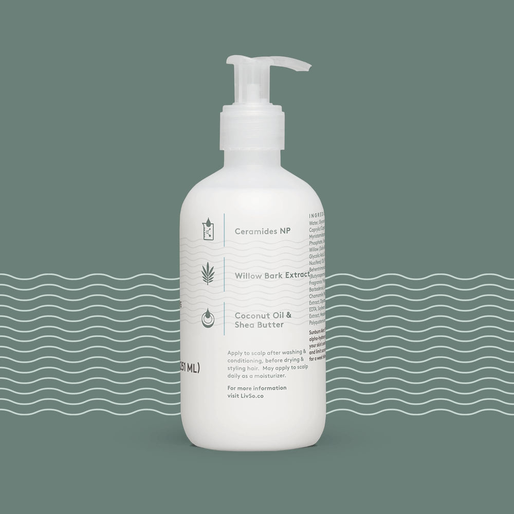 LivSo ingredientes: extracto de corteza de sauce para exfoliar poros y equilibrar grasa.