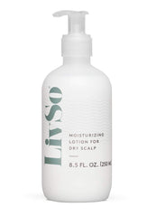 LivSo loción hidratante para cuero cabelludo en botella, hidratación ligera para cabello suave.