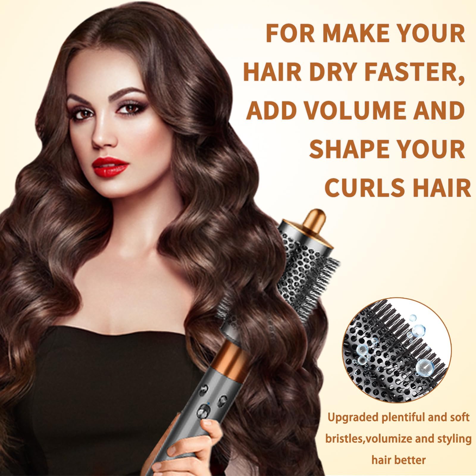 Liwoowe tool enables quick drying for long hair
