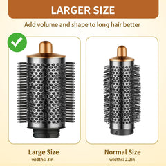 Liwoowe attachment provides 360-degree airflow for even heat