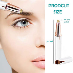 LiXiongBao eyebrow trimmer with skin-safe blades for painless shaving