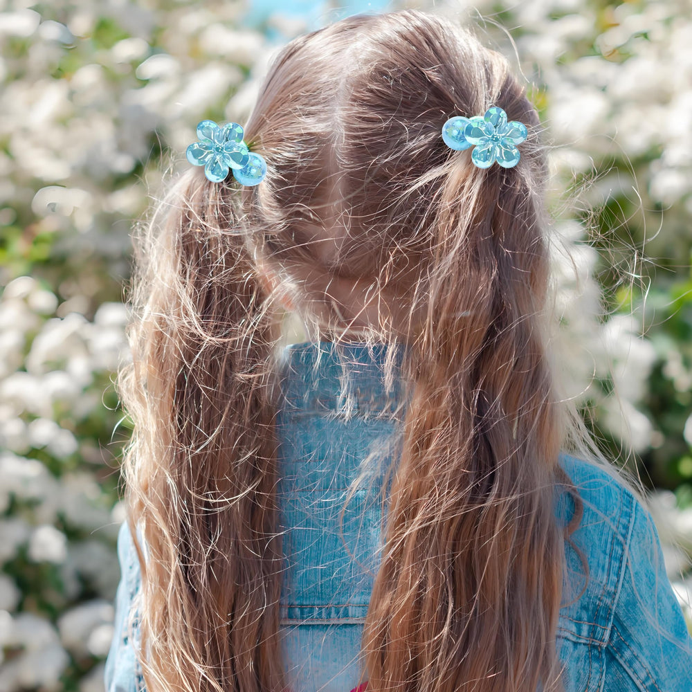 LIYAZHIL grey camellia beads suitable for school looks.