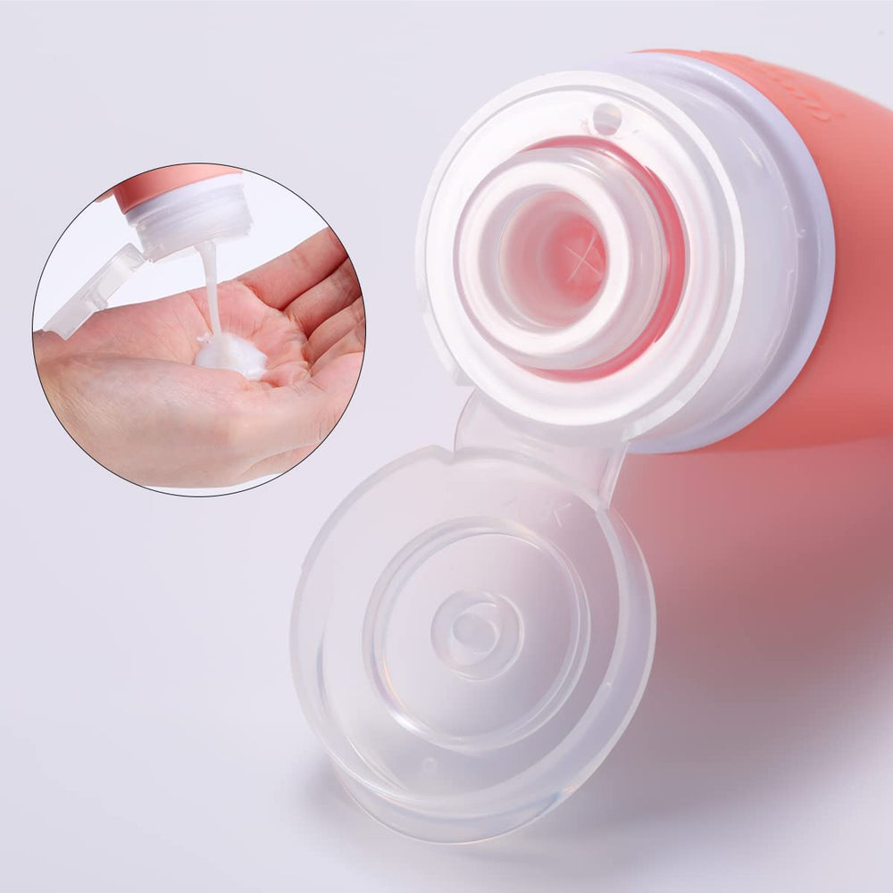 LIYUABU wide-mouth travel bottle close-up for easy filling and cleaning