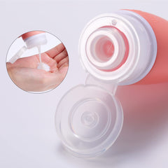 LIYUABU wide-mouth travel bottle close-up for easy filling and cleaning