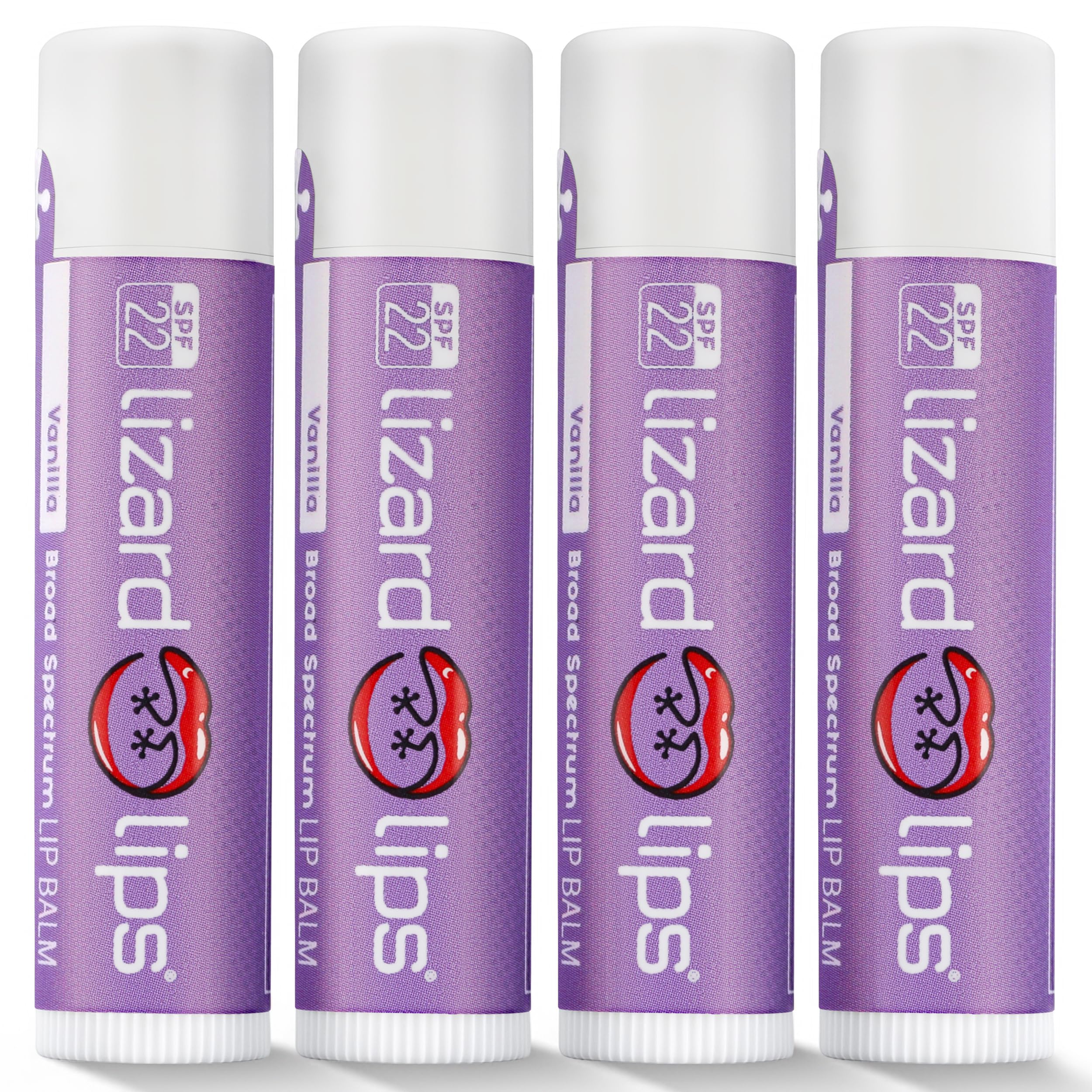 LizardLips balsamo-labial SPF22 protege labios bajo el sol en exteriores.