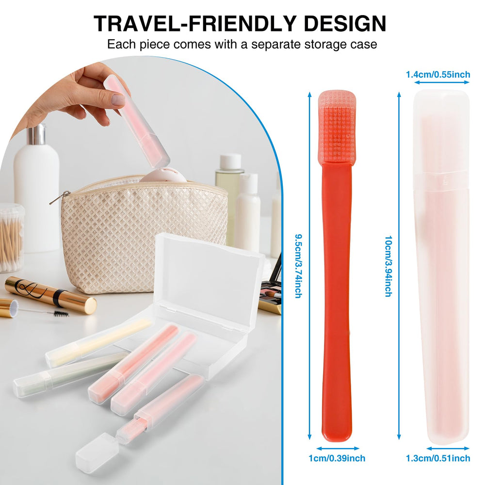 LIZICH five-piece-set shows comprehensive daily eyelid care tools.