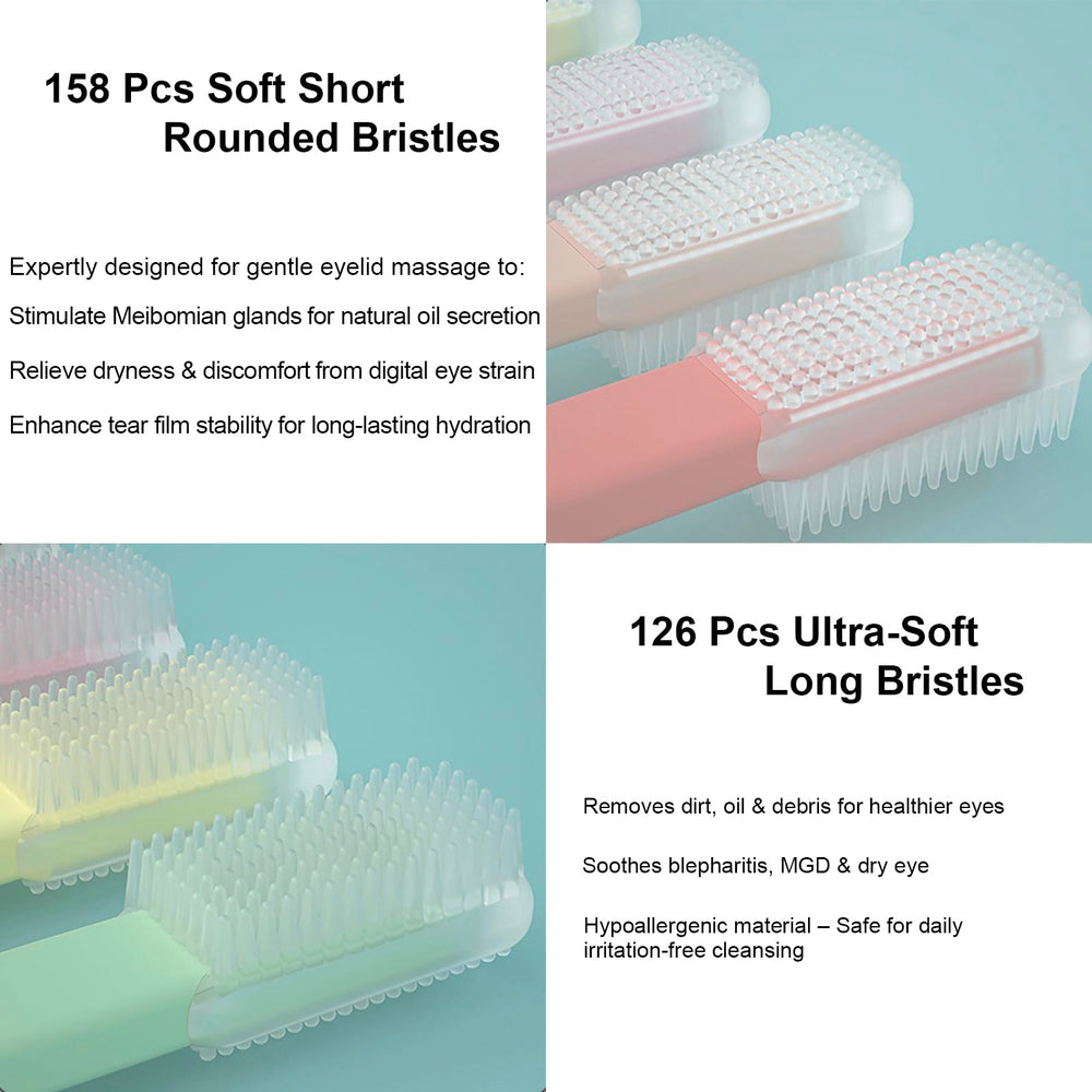 LIZICH hypoallergenic food-grade silicone ensures safe, reusable eyelid care.
