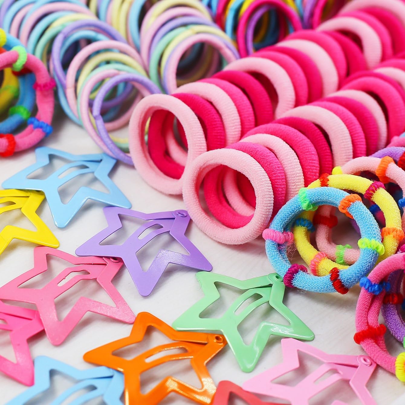 Lizioo pinzas para cabello con patrones dulces de postres, ideales para adornar peinados.