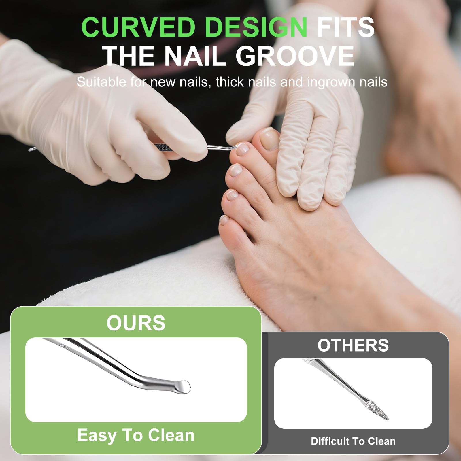 LJCKKGOSZ ergonomic handle enables controlled, steady filing.