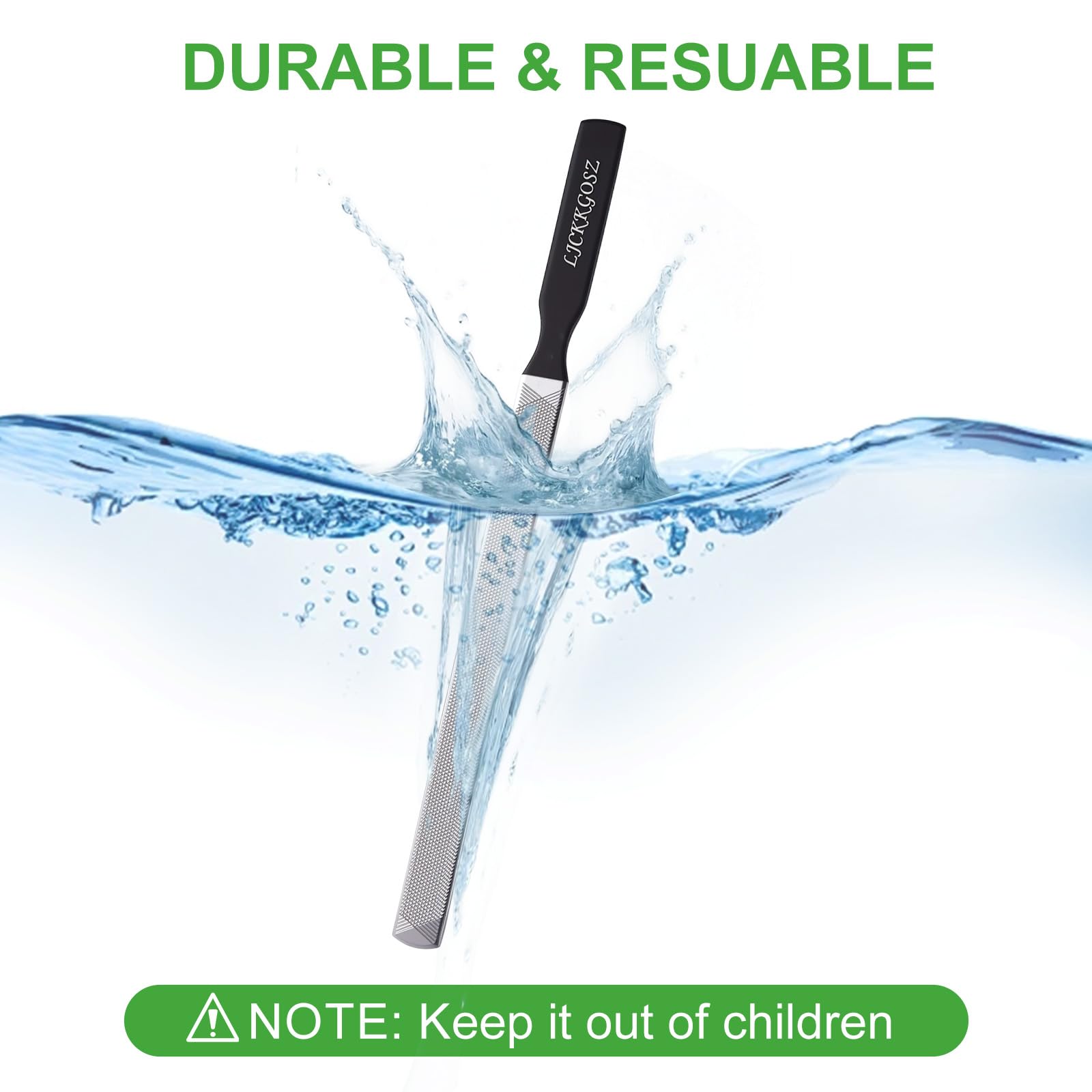 LJCKKGOSZ gym-bag-ready nail file for on-the-go care.