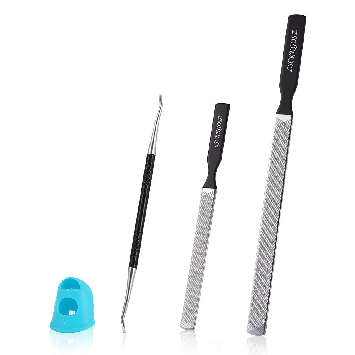 LJCKKGOSZ metal nail file with ultra-coarse grit for thick nails.