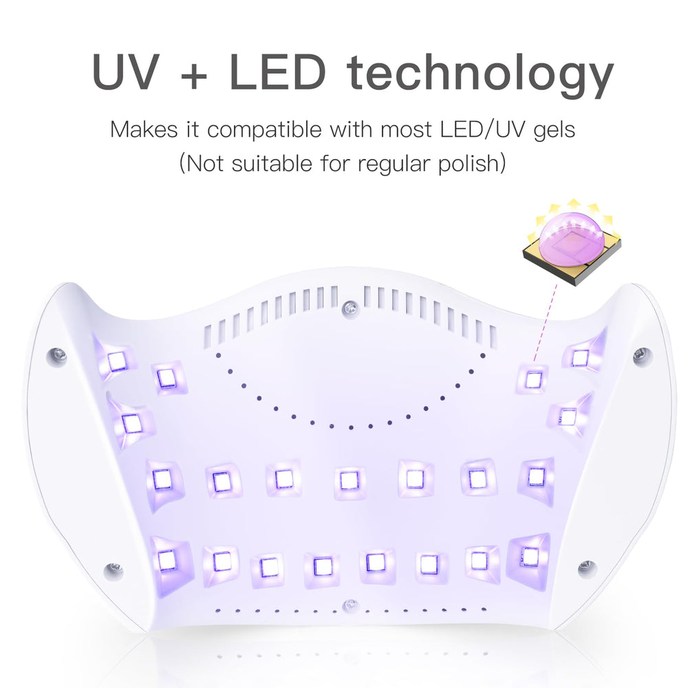 LKE inside view with 21 LEDs for even light