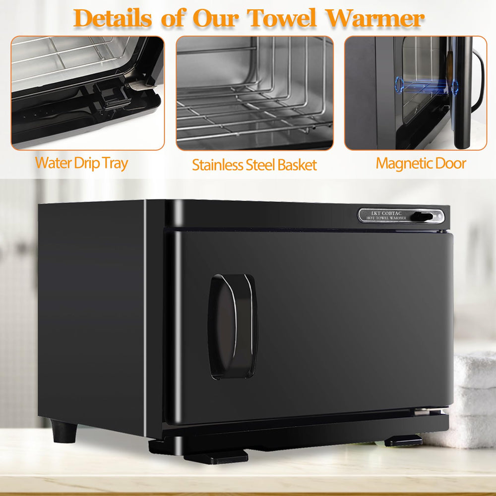 LKT COBTAC hot towel warmer interior is easy to clean and aluminum-smooth