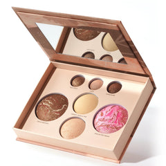LLASIDO best baked face palette compact for versatile looks.