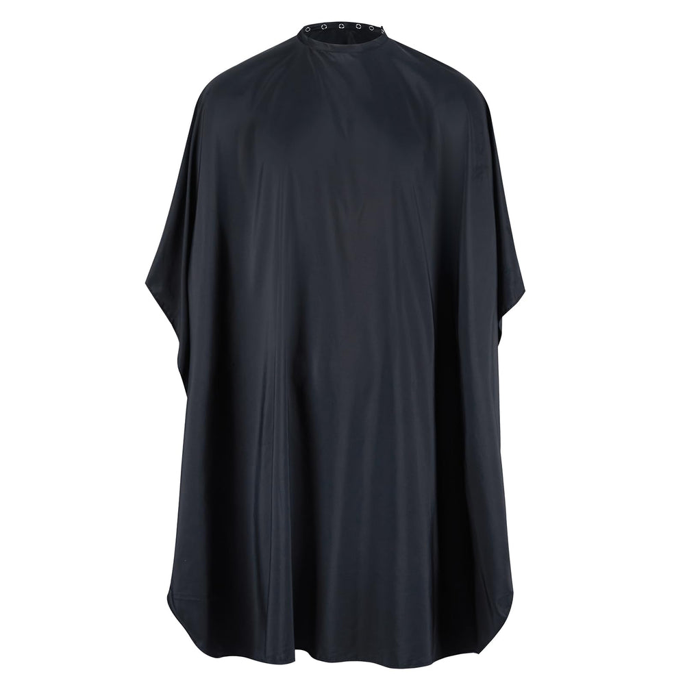 LLEZZA professional salon cape front view with waterproof protection for clients