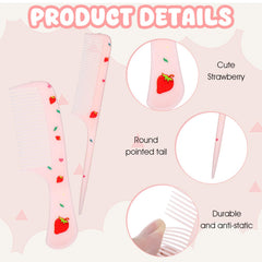 LLOUSSAK anti-static plastic baby comb maintains smooth hair