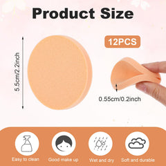 LLOUSSAK dual-use sponge pack for wet and dry makeup applications