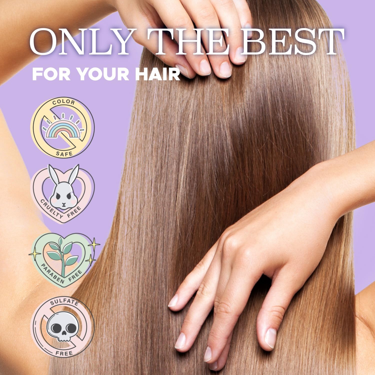L LUSETA Argan Oil Conditioner bottle for damaged, dry hair.