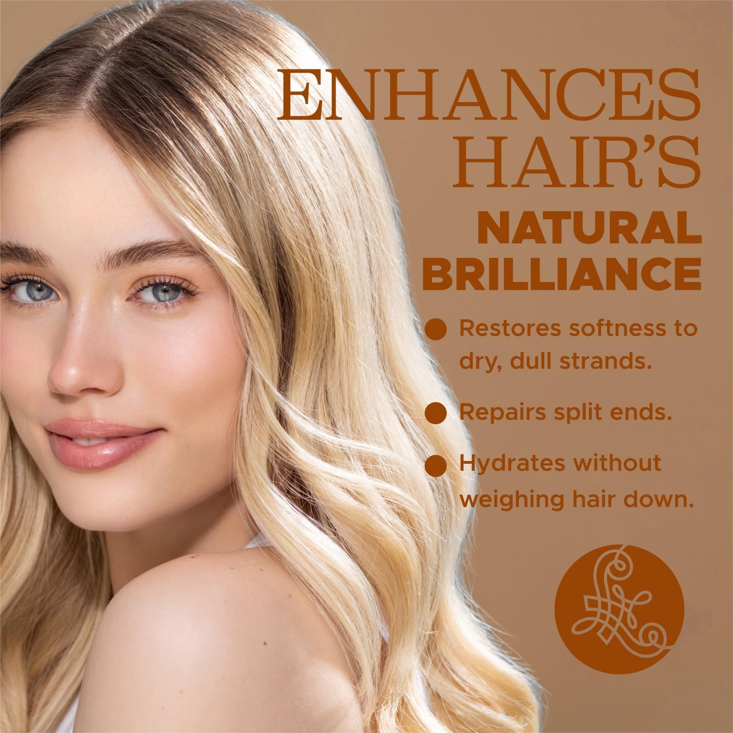 L LUSETA Sulfate-free formula label highlights gentle cleansing for hair.