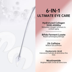 LLVYUO Novoy Rose Eye Patches application shown during nighttime routine
