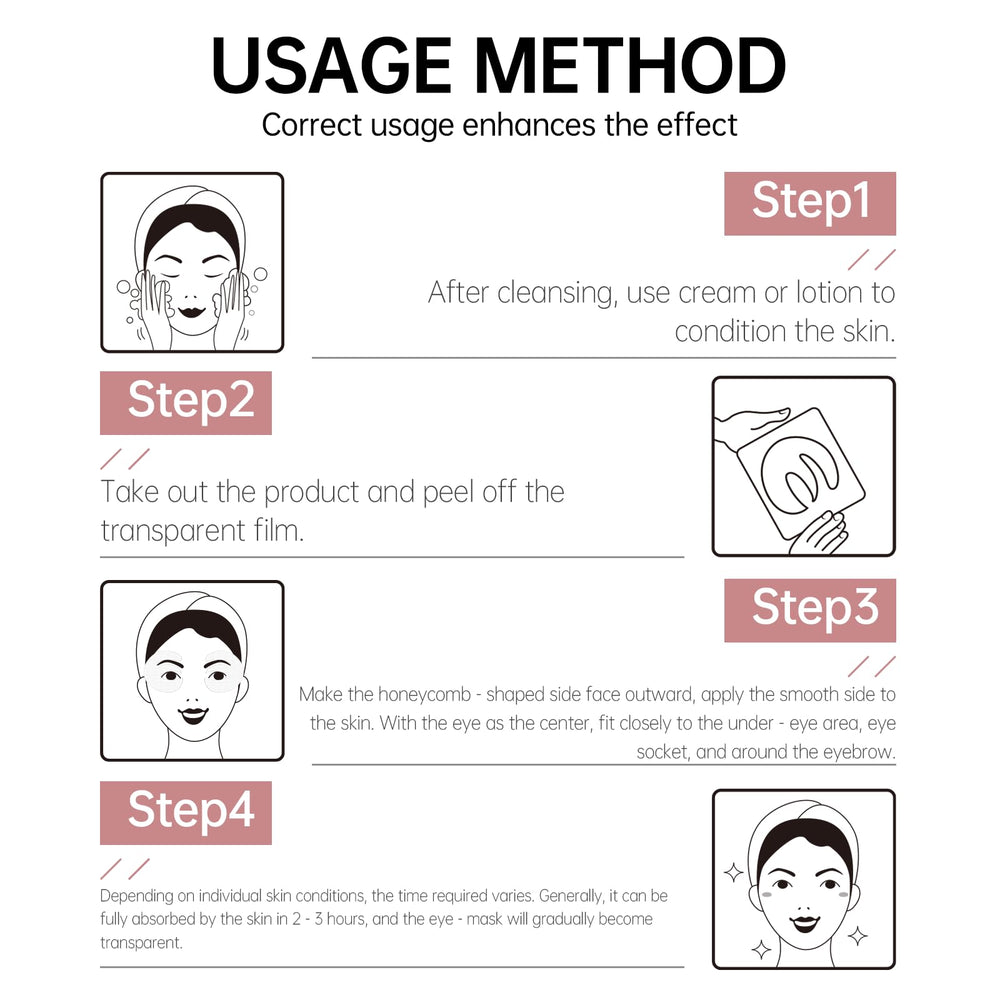 Retinol in LLVYUO Novoy Rose Eye Patches for potential firming around the eye
