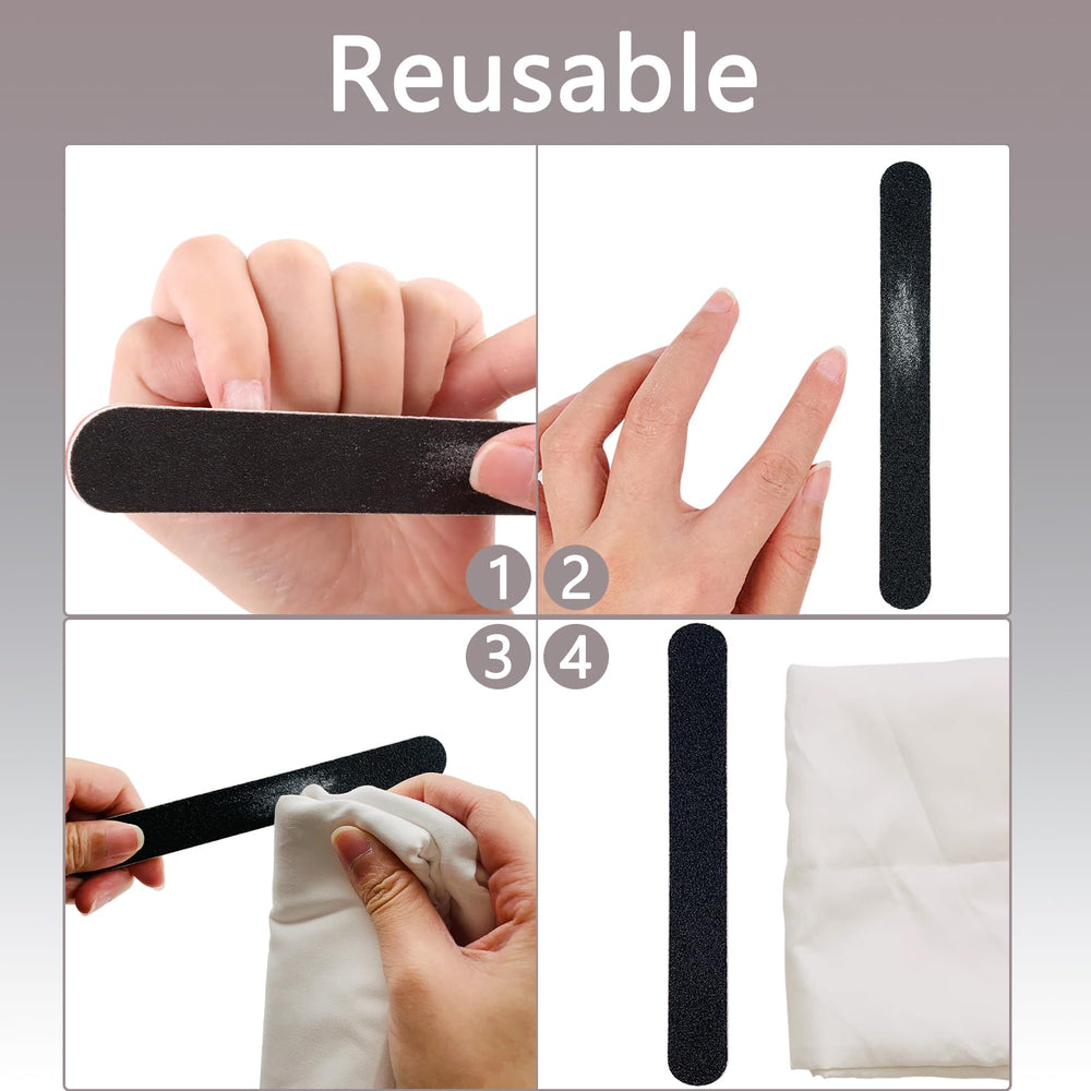 LNAUJS foam-core nail file designed for durable daily use.