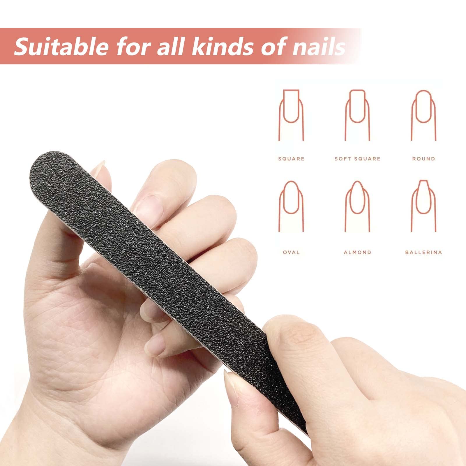 LNAUJS nail file suitable for salon use with bulk pack.