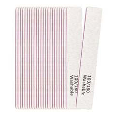 LNAUJS nail files 24-pack for versatile home and salon care.