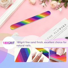 LNAUJS nail files polishing finish for salon and home use