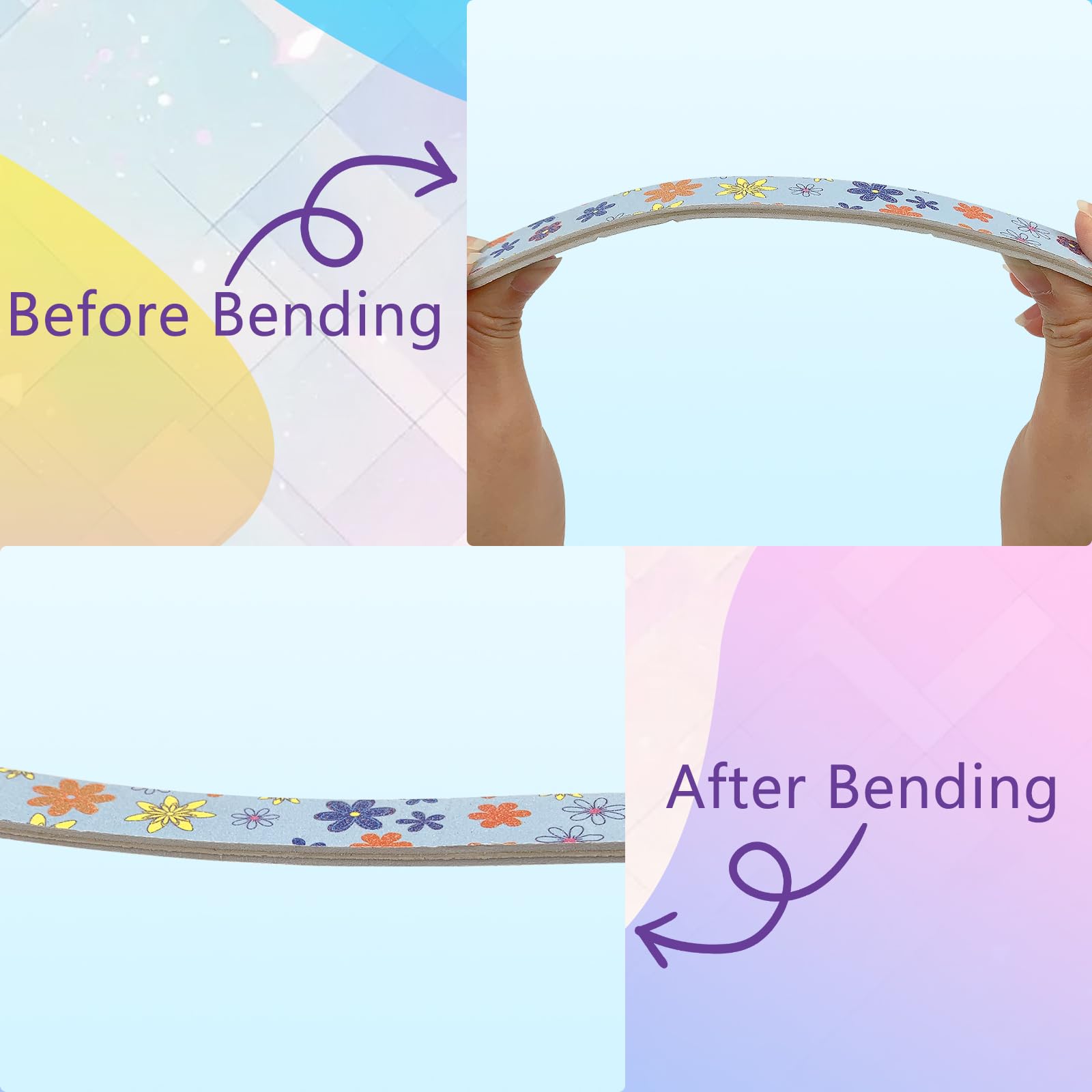 LNAUJS colorful manicure tools ideal for shaping and trimming nails