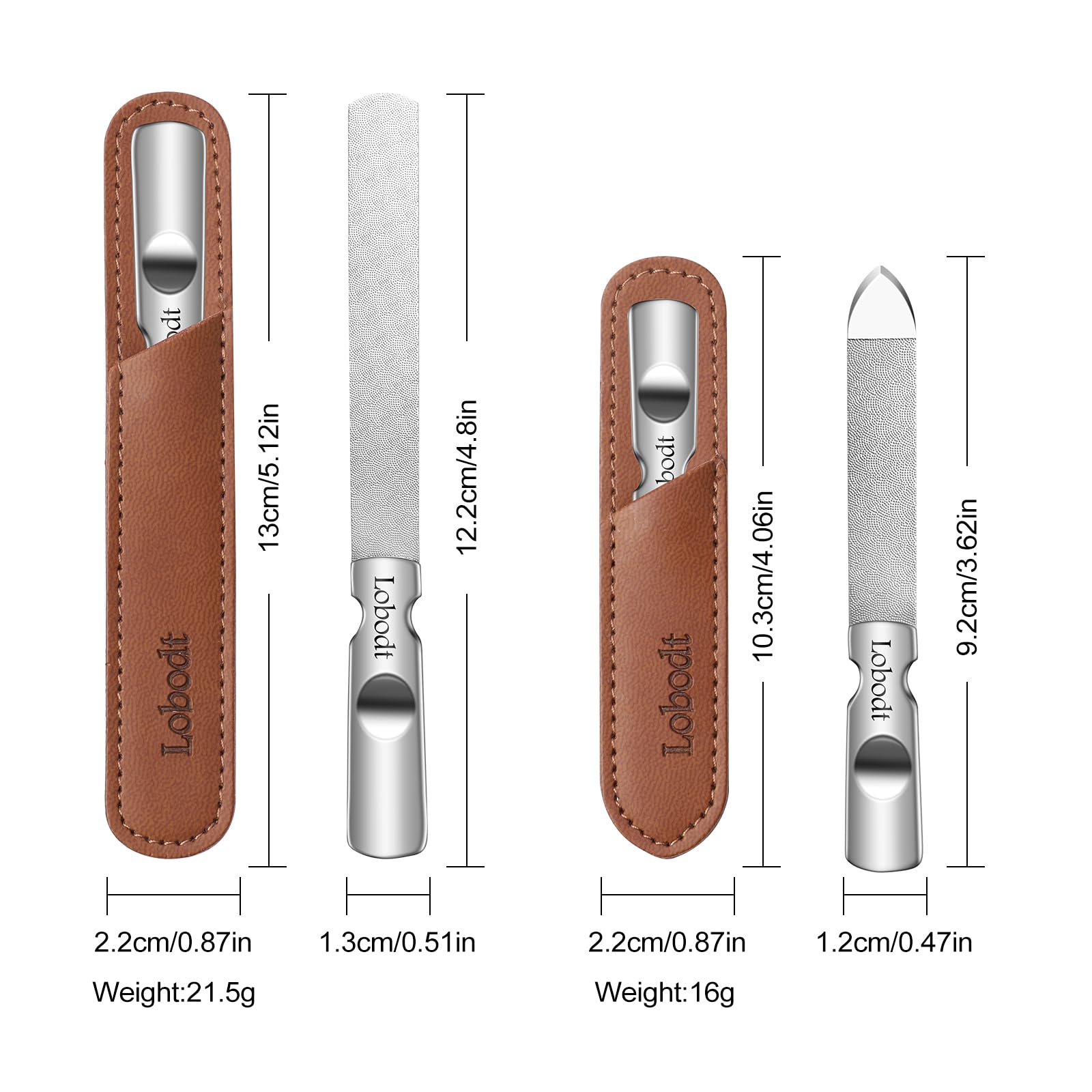 Lobodt manicure-pedicure kit ideal for home routines and on-the-go grooming.