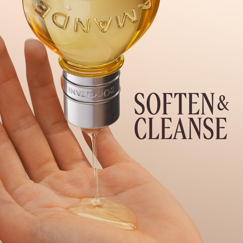 L'Occitane Aceite de ducha de almendra vertido para formar espuma suave