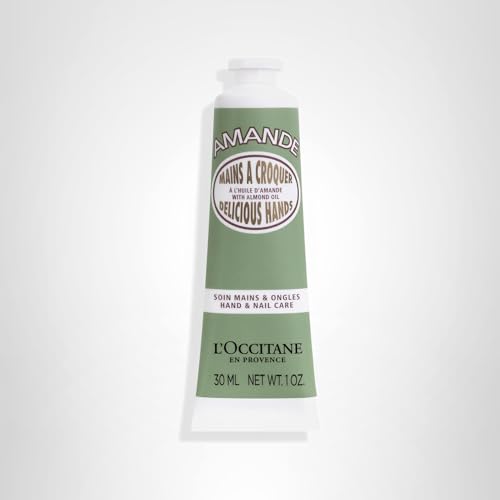 L'OCCITANE Almendra crema de manos, uso diario para proteger cutículas y piel.