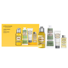 L'OCCITANE Almond Shower Oil bottle view for silky skin after cleansing.