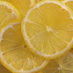 L'Occitane Citrus Verbena lemon essence close-up shows refreshing scent and cleansing action