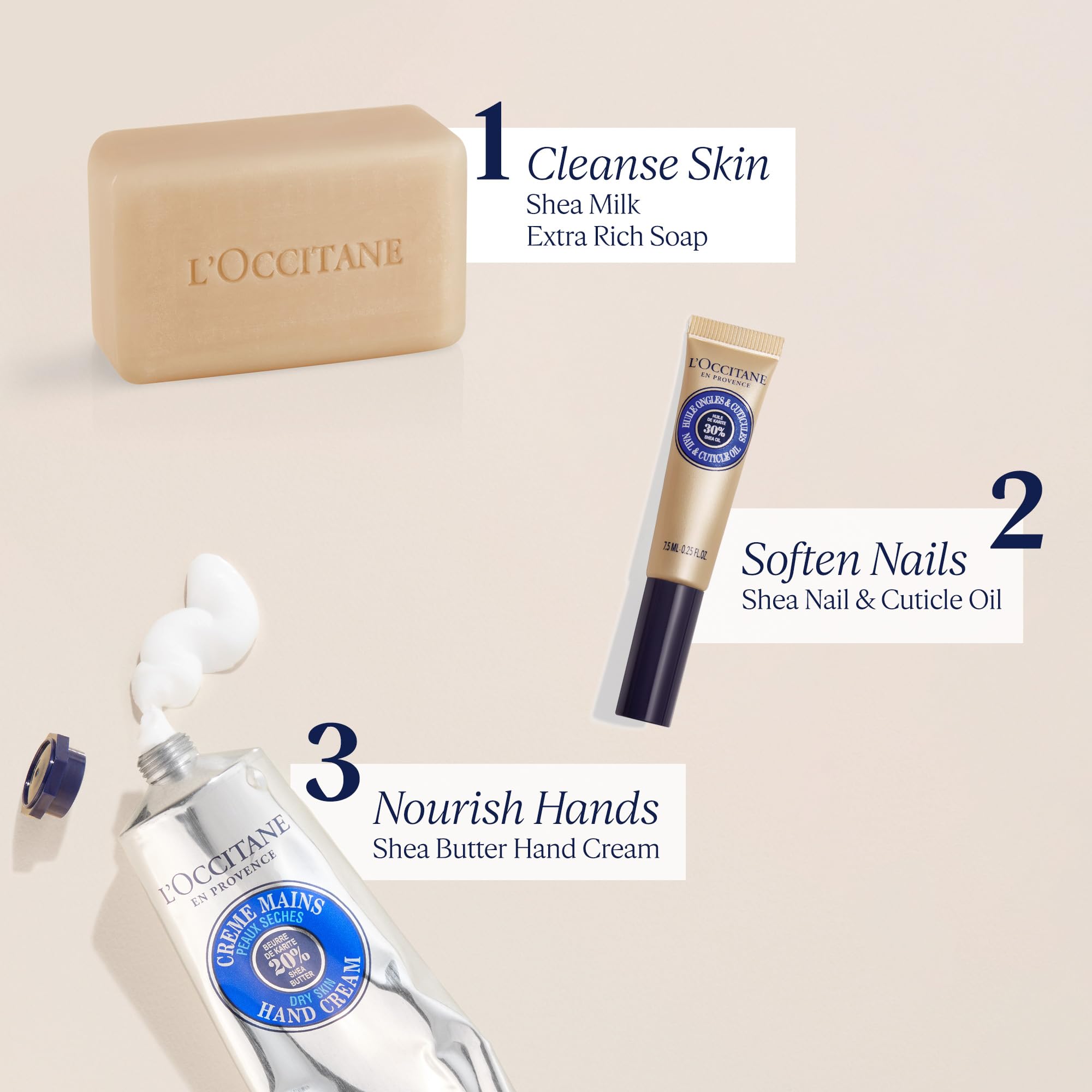 L'OCCITANE envase eco-amigable, opción responsable al usar el jabón