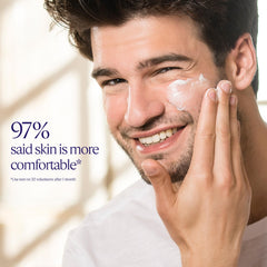 L'OCCITANE face cream applied on clean skin