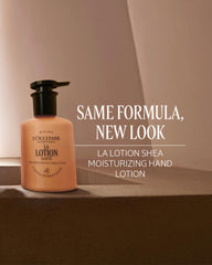 L'Occitane shea butter ingredients close-up emphasizing omega-6 nourishment.