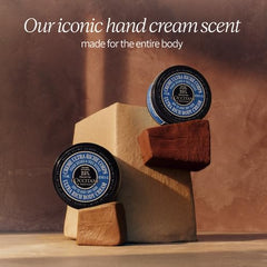 Loccitane product label close-up highlights iconic Shea Butter scent