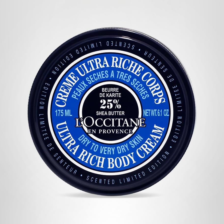 Loccitane Shea Butter scent in a calming morning routine for daily comfort