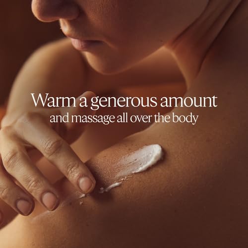 Loccitane body cream texture shows smooth, light glide for everyday use
