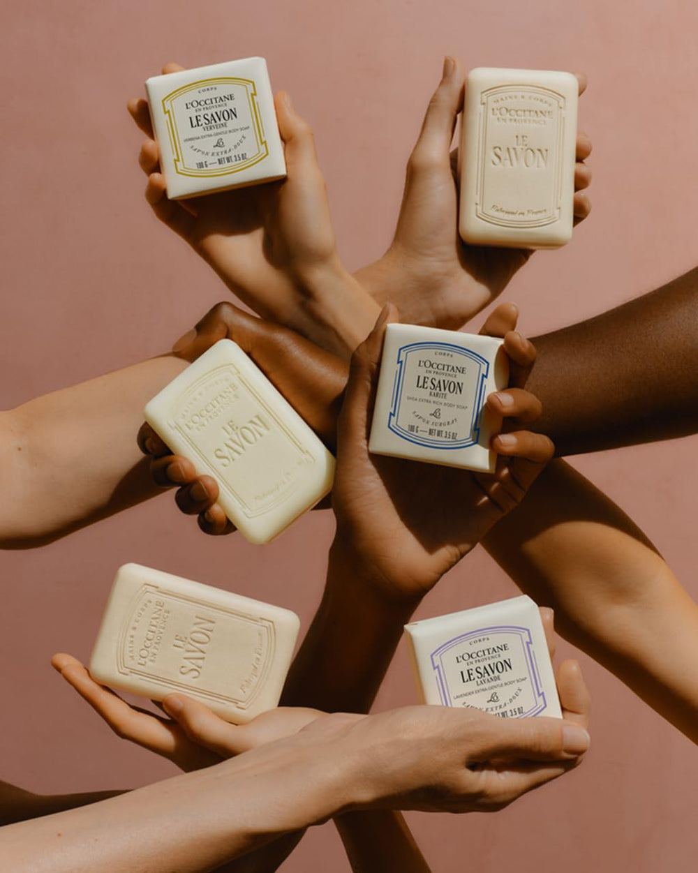 L'Occitane Shea Milk Soap in a cozy bathroom setting for daily cleansing rituals