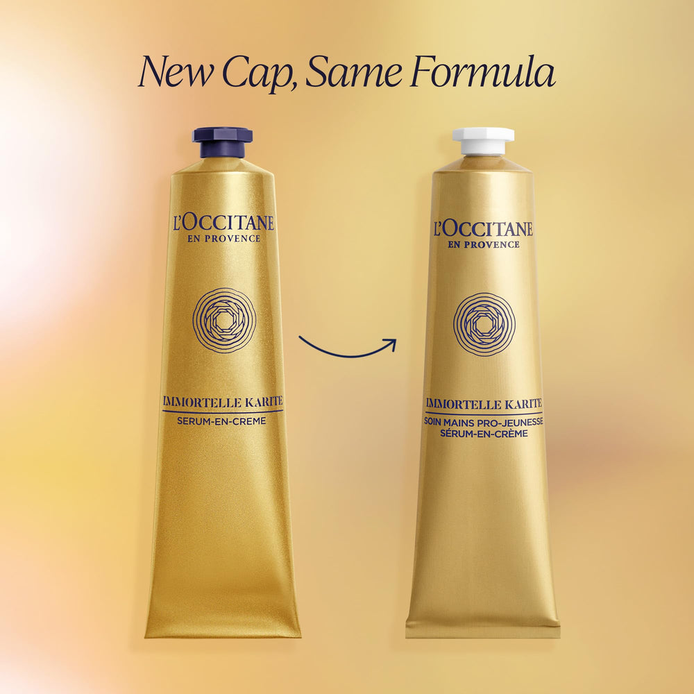 L'Occitane Youth Hand Cream with shea butter deeply hydrates skin