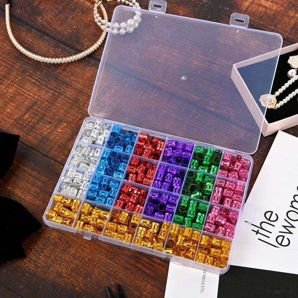 Loceast cuentas para trenzas: colores vibrantes para un look diario