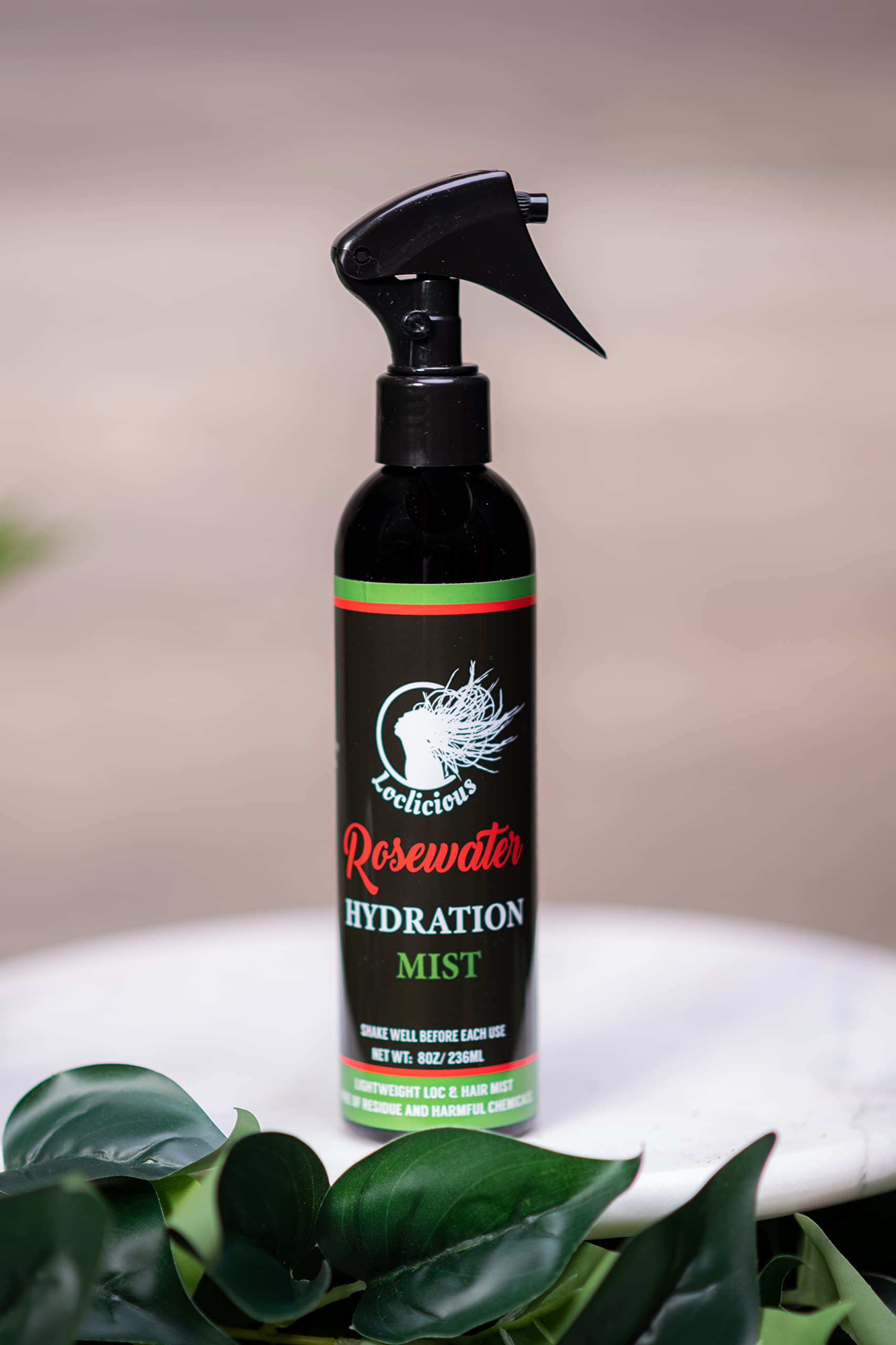 Loclicious hidratación rosas aloe para locs, aporta humedad y suavidad.