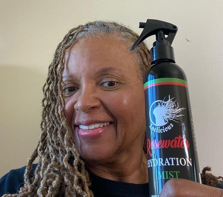 Loclicious fórmula sin sulfatos ni parabenos, cuidado delicado para locs.